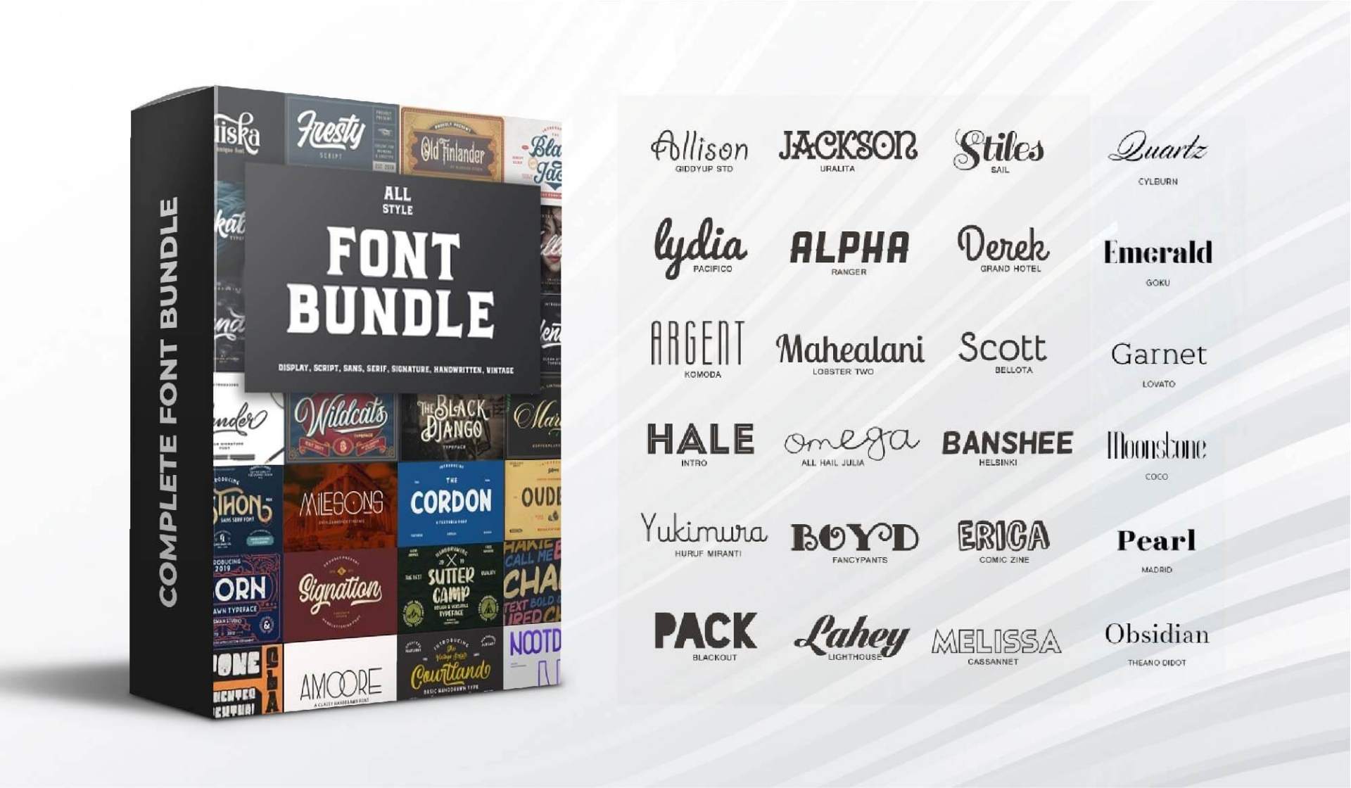 Complete Font Bundle