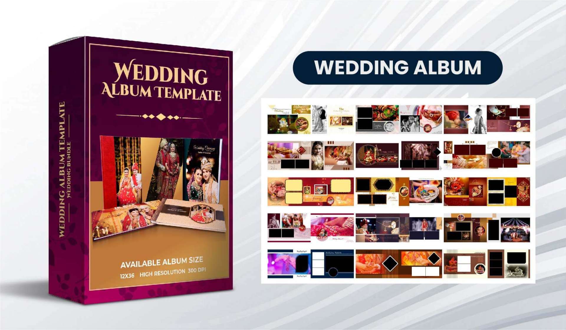 Wedding Album Templates